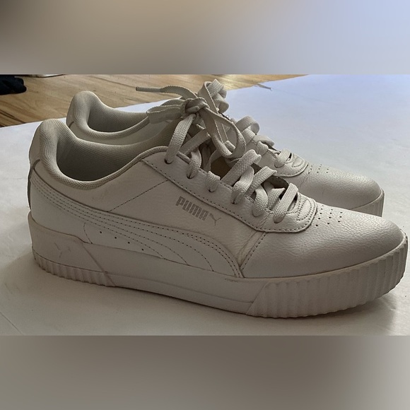 Puma Carina trainers size 6.5 white - Picture 5 of 7